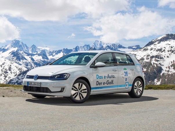 Der E-Golf siegt auf der größten Elektrofahrzeug-Rallye der Welt