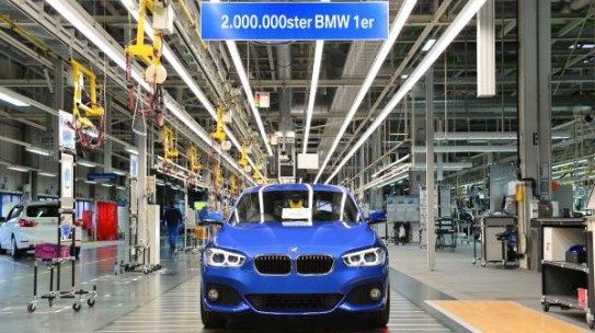 Der zweimillionste 1er BMW