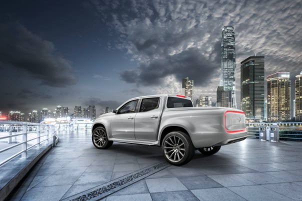 Mercedes-Benz Concept X-CLASS – Erster Ausblick auf den neuen Pickup mit Stern