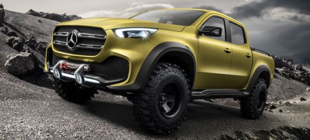 Mercedes-Benz Concept X-CLASS – Erster Ausblick auf den neuen Pickup mit Stern